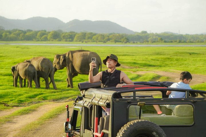 Minneriya National Park Luxury sunset Private Safari Tour - Photo 1 of 25